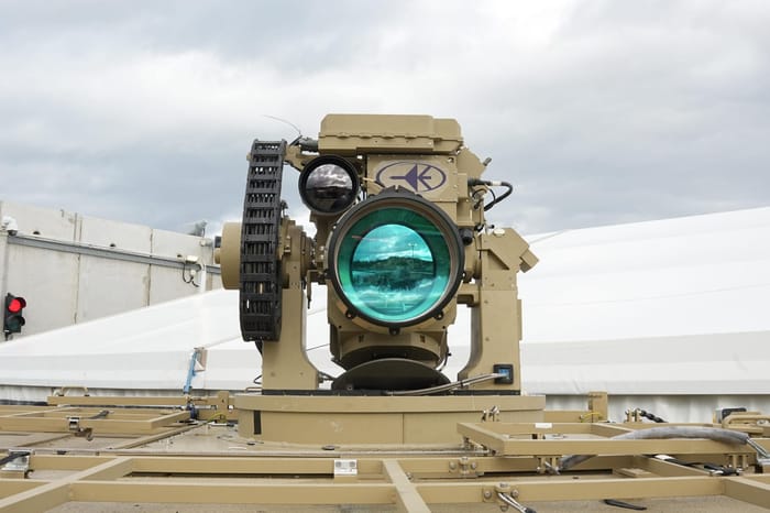High-Energy Laser Anti-Drone System