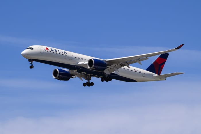 Delta plane in the sky