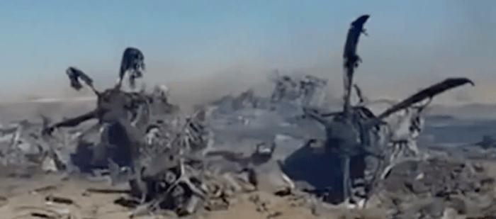 Scene of the crash