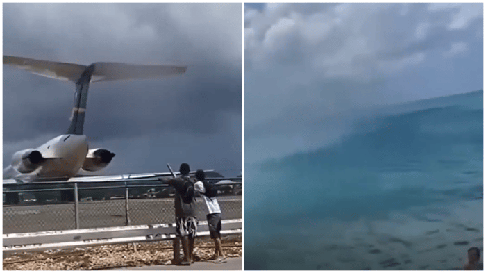 Jet Blast Sends Beachgoers Flying at Caribbean Airport