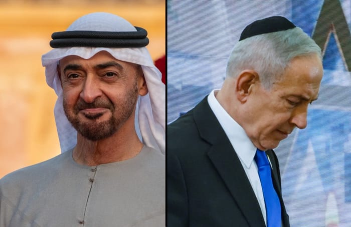 Bin Zayed and Netanyahu