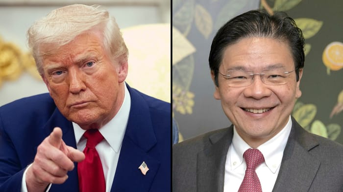 Trump; Lawrence Wong