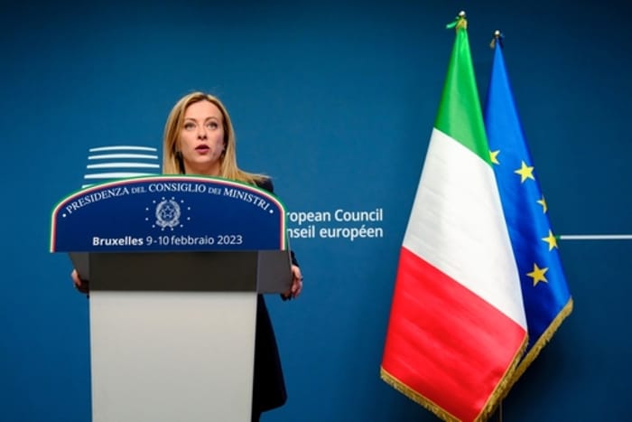 Italian Prime Minister Giorgia Meloni