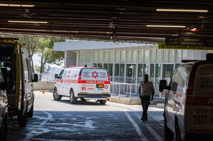 Ambulance. Illustration