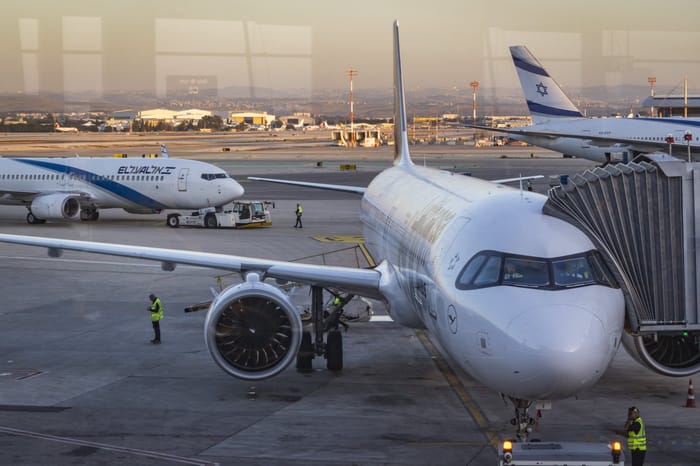 Flights at Ben Gurion Airport
