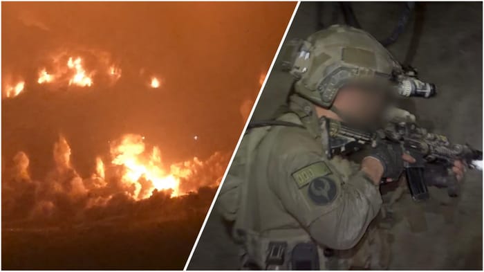 Captain B. and the Ali Taher Ridge detonation – Photo: IDF Spokesperson