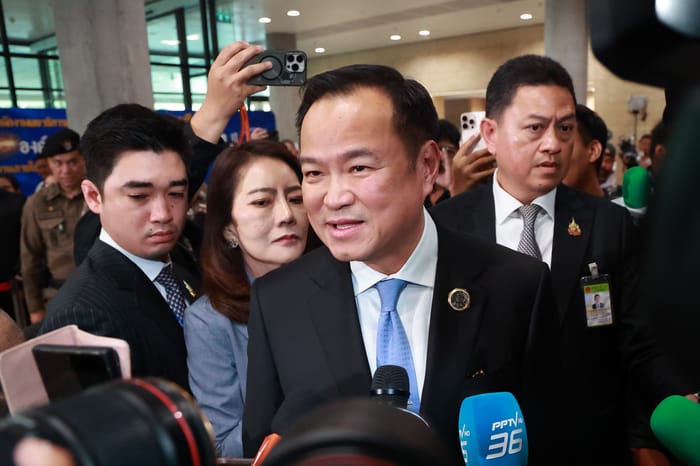 Thai Prime Minister Anutin Charnvirakul 