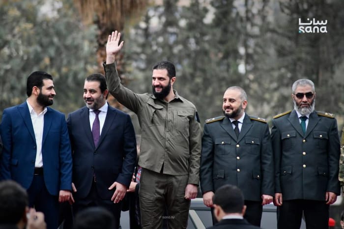 Syrian President Ahmad al-Sharaa