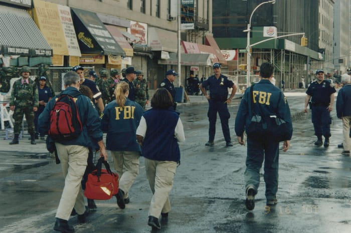 FBI agents, illustration