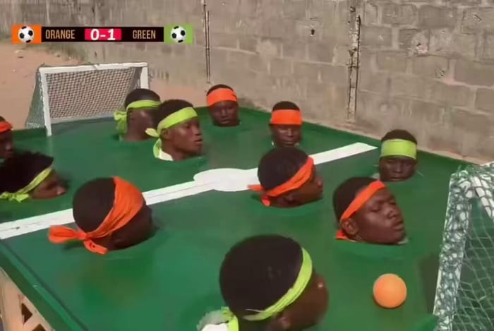 Stuck in the Field: Bizarre Soccer Challenge Takes Over Nigeria