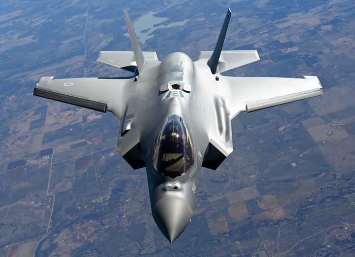 The F-35 stealth fighter