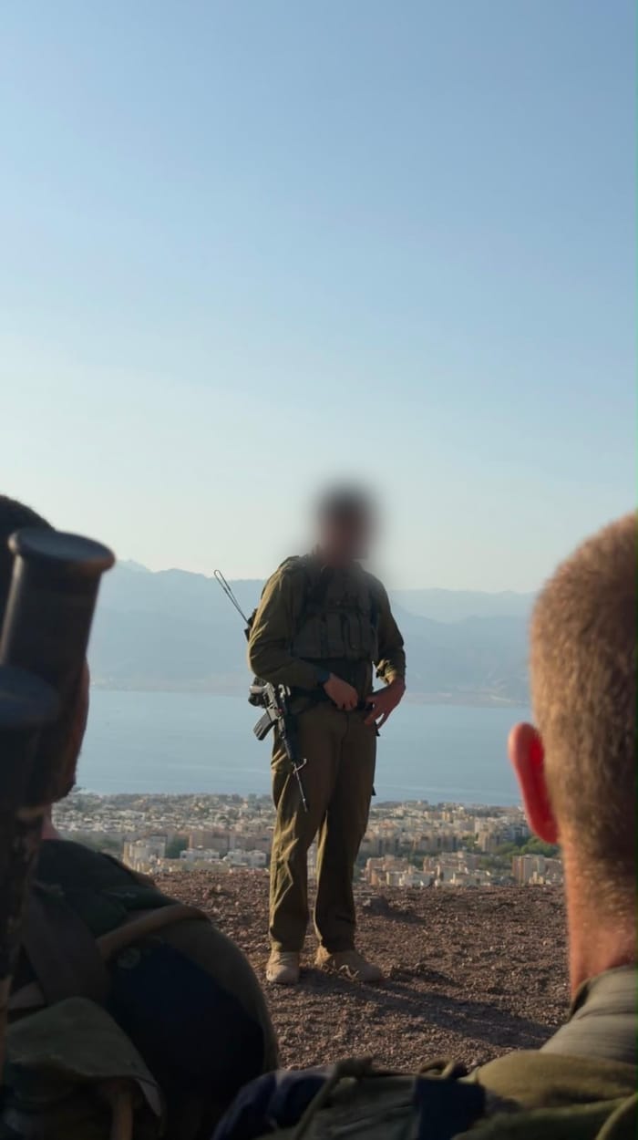 Major A. Photo: IDF Spokesperson