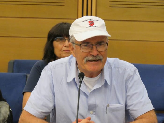 Yaki Hetz, who fought at Ammunition Hill (Photo: Office of MK Yogev)