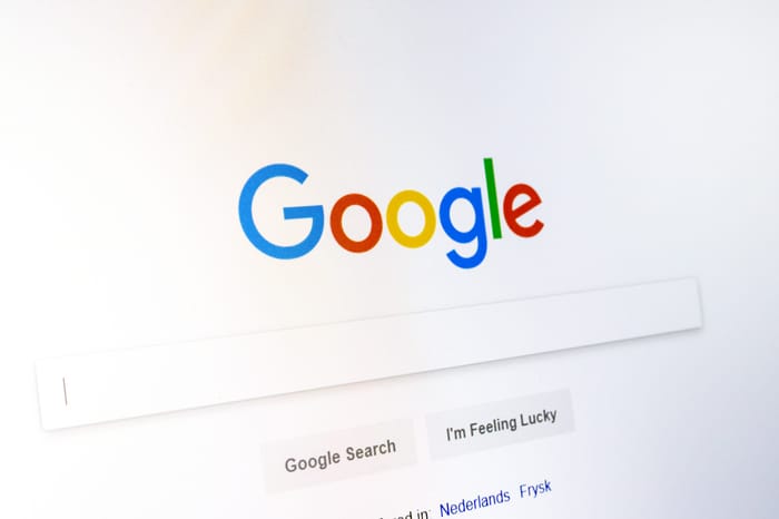 Google homepage