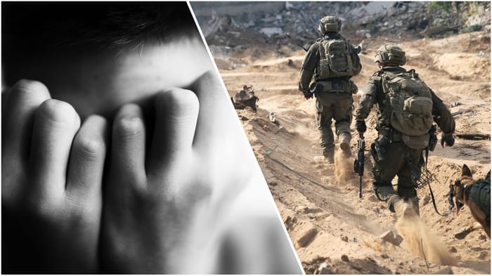 Mental distress among soldiers and civilians
