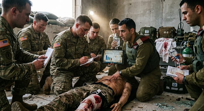 Battlefield medical research