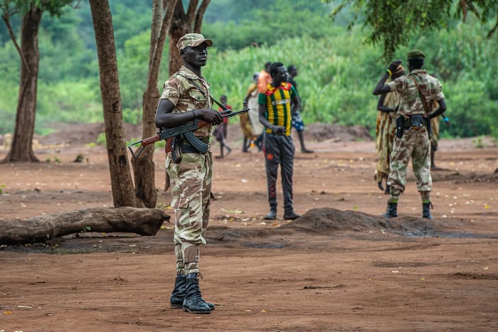 Ethiopian soldiers