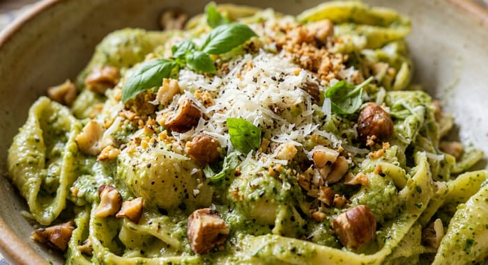 Pasta with chestnuts