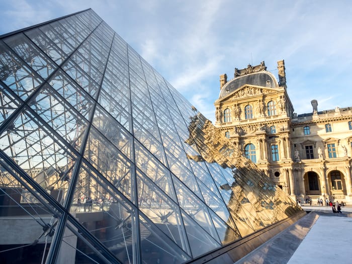 The Louvre Museum in Paris