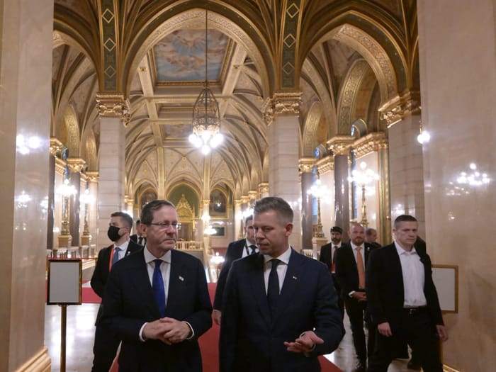 Herzog and Péter Magyar