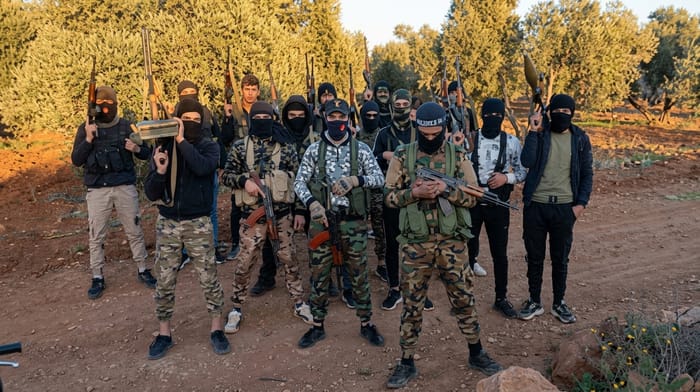 Syrian armed fighters