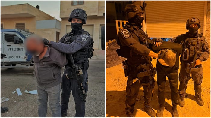 Arrest of the suspects