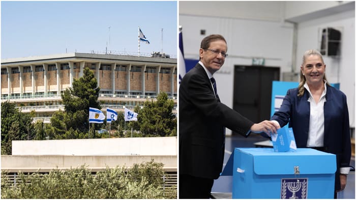 The road to the Knesset runs through the President's Residence