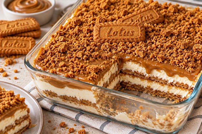 Lotus layer cake