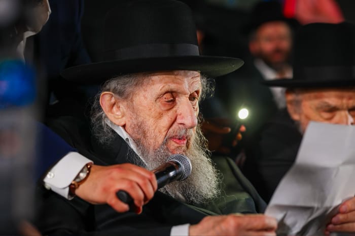 Gathering in Bnei Brak