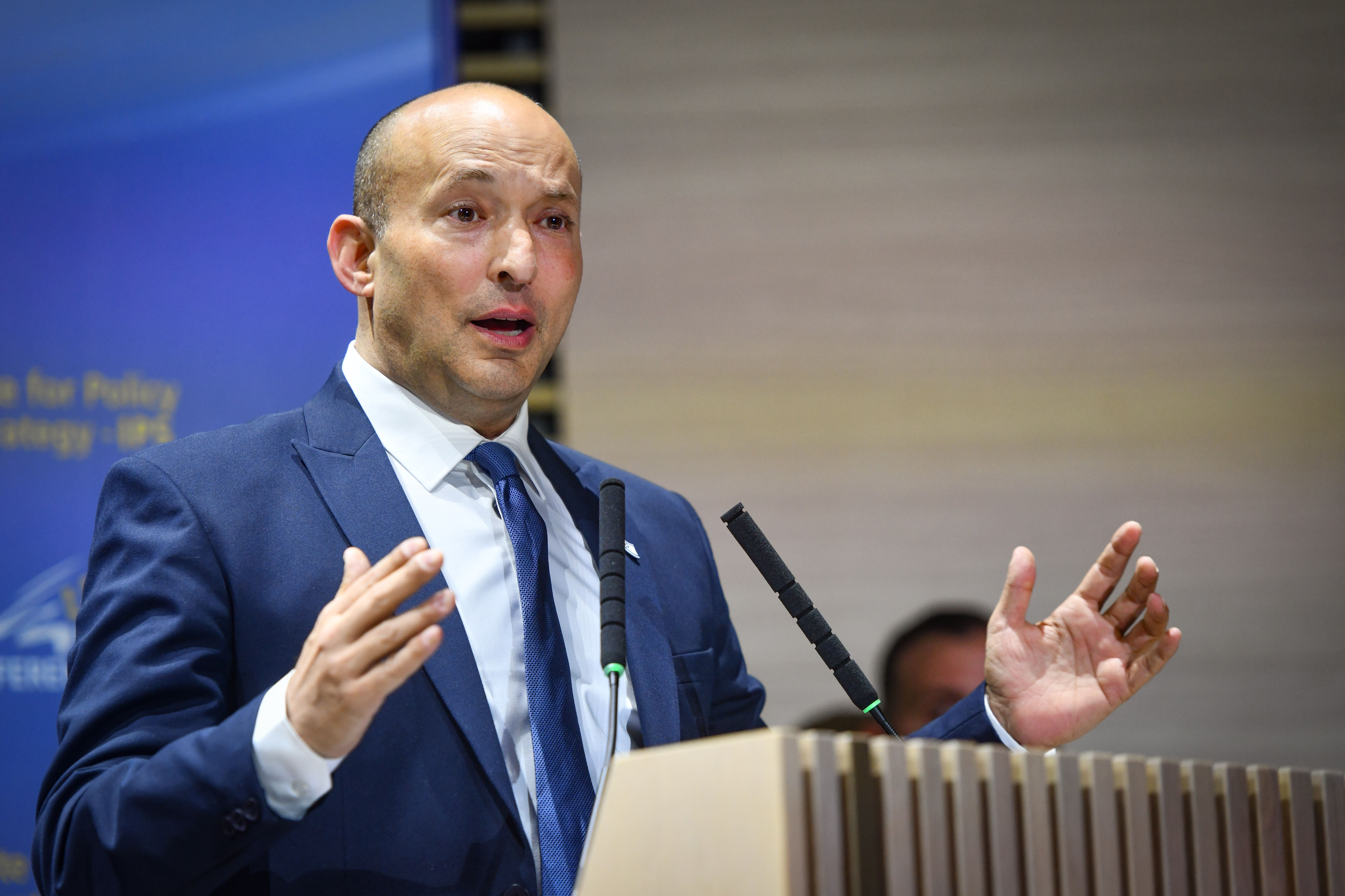 Naftali Bennett speaks