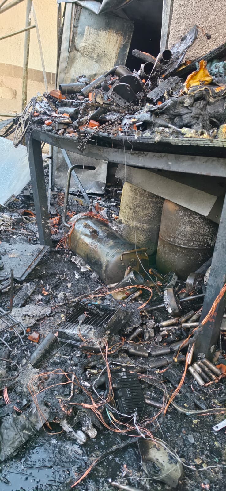 The Hadera fire
