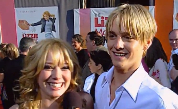 Hilary Duff and Aaron Carter