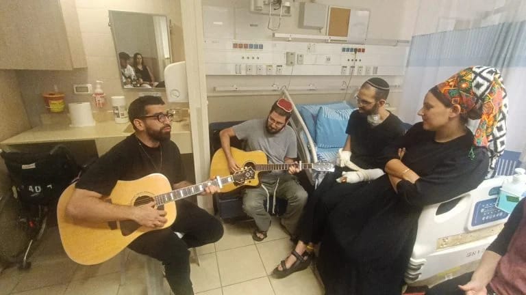 With Hanan Ben Ari