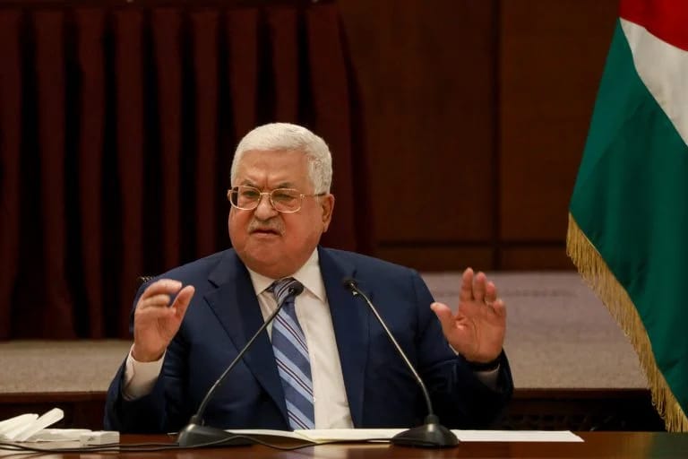PA Head Abu Mazen.