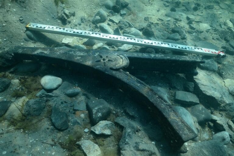The bronze ram that was found