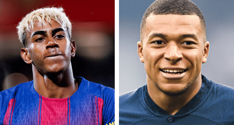 Lamine Yamal; Kyllian Mbappe