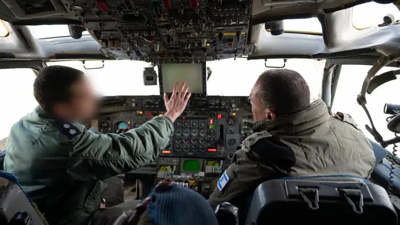 Chief of Staff Eyal Zamir at Air Force base