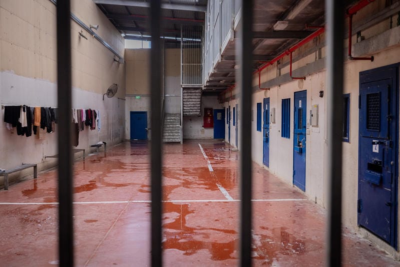 Prison. Illustration
