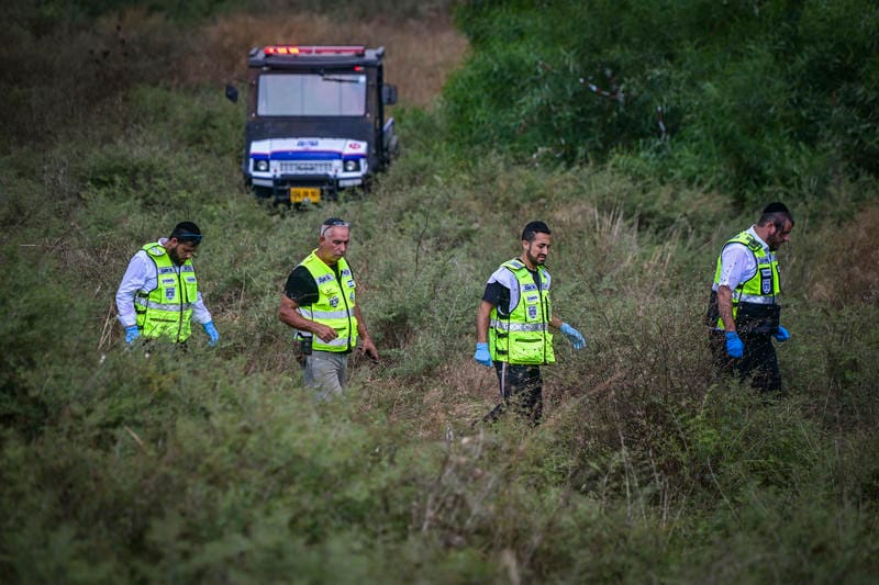 Crime scene where the body was found