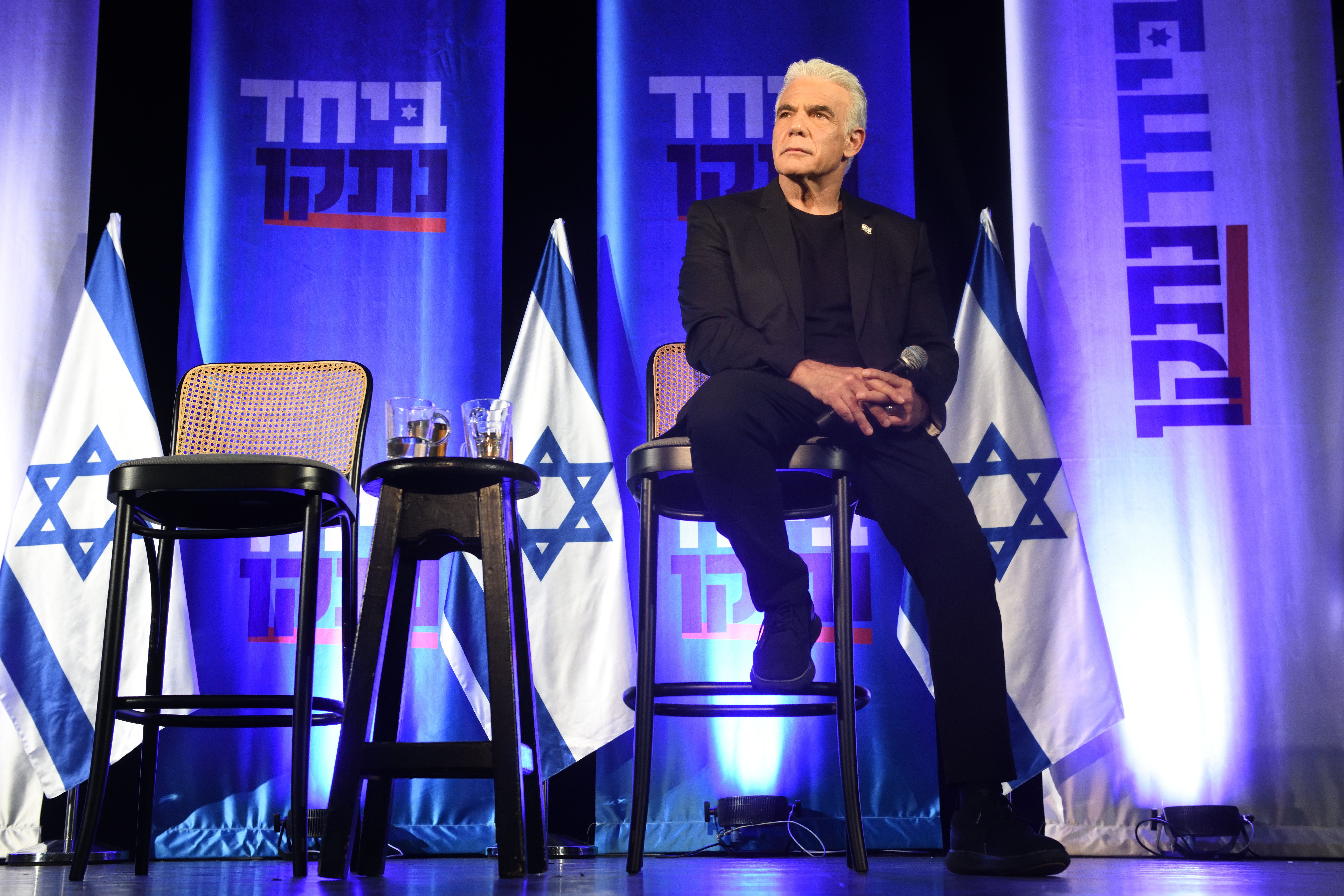 Standing alone: MK Yair Lapid