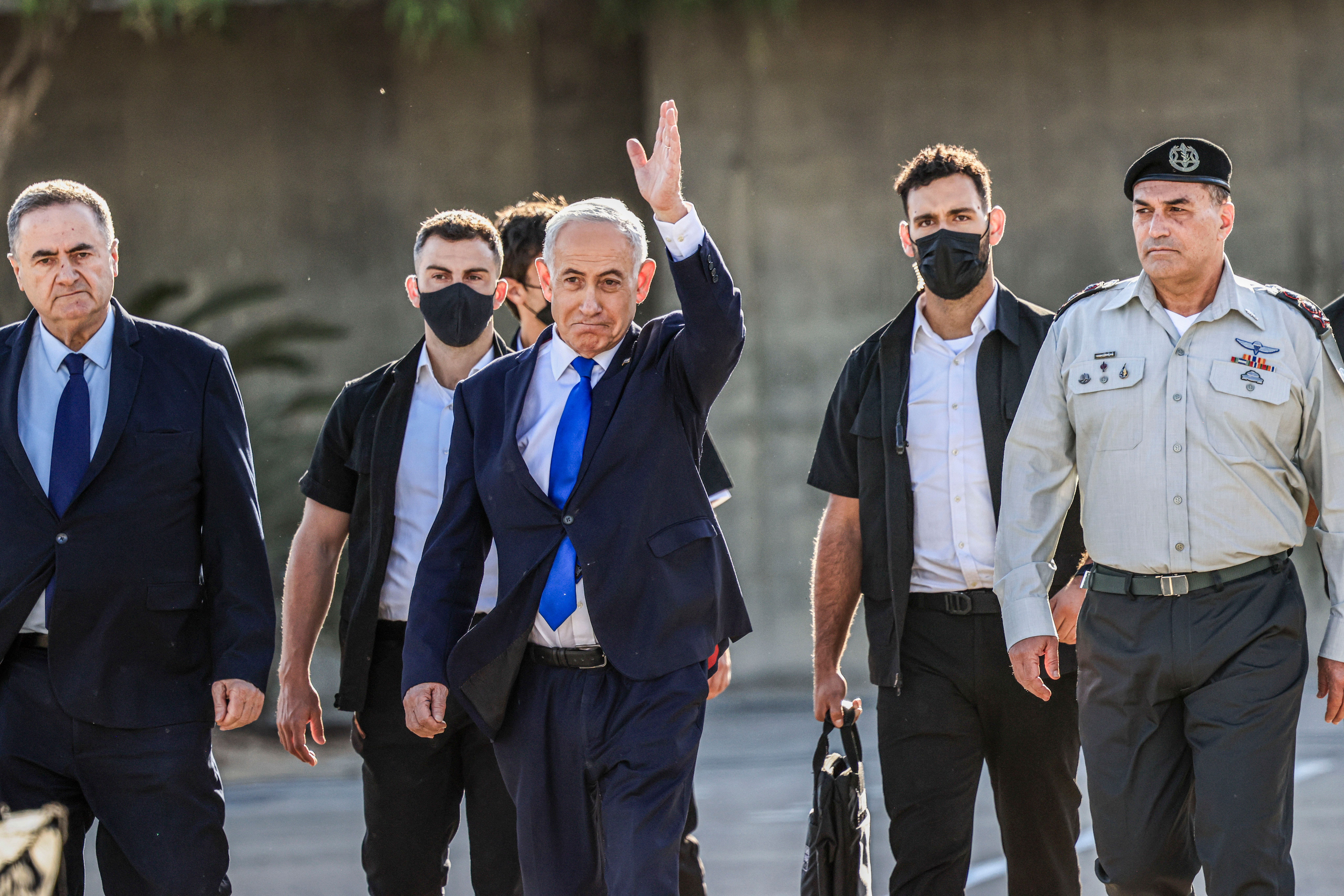 Netanyahu and Chief of Staff Eyal Zamir