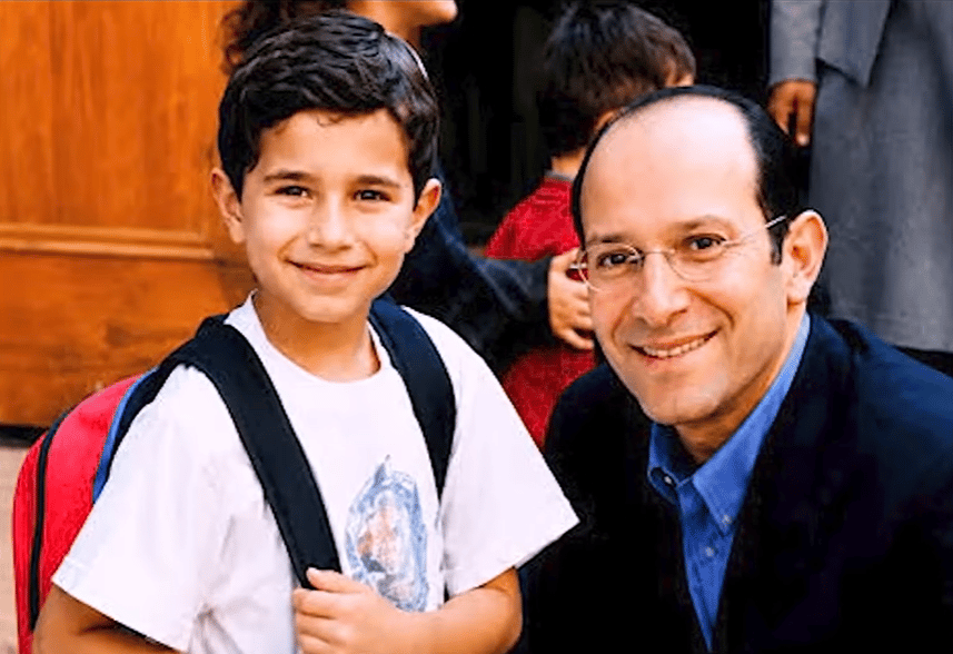 The morning of September 11, 2001 — Howard Lutnick and his son Michael
