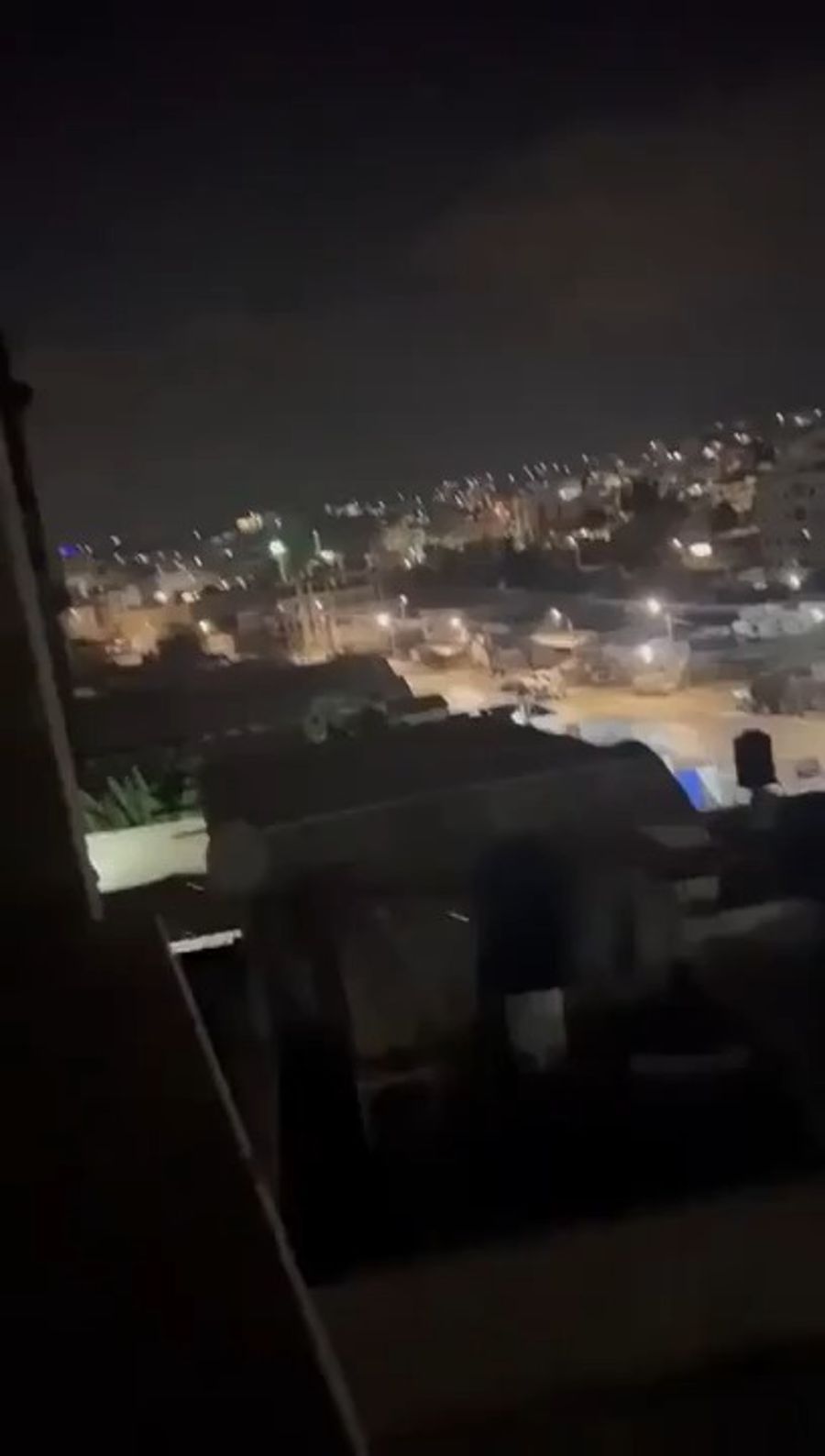 The exchange of fire in Tulkarm