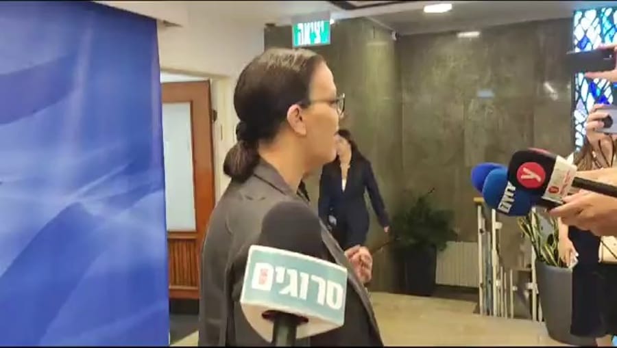 Minister Galit Distel on the investigative committee