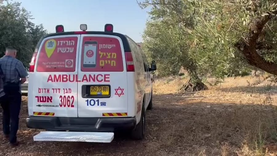 The scene of the murder in Abu Snan