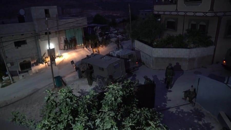 Mapping the houses of the terrorists in Urif - the attack in Eli