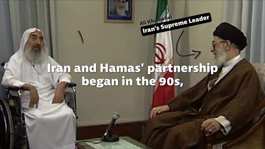 A simple breakdown of the Iran-Hamas partnership.