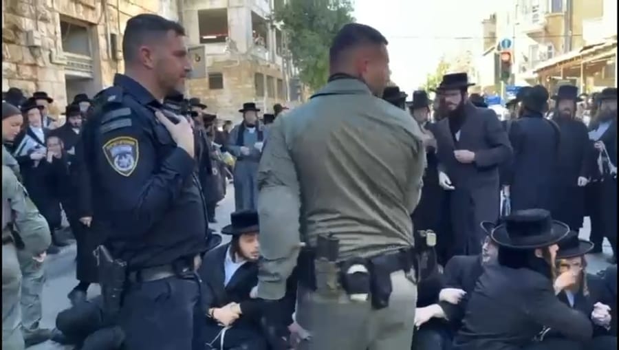 A second day of protests in Jerusalem.