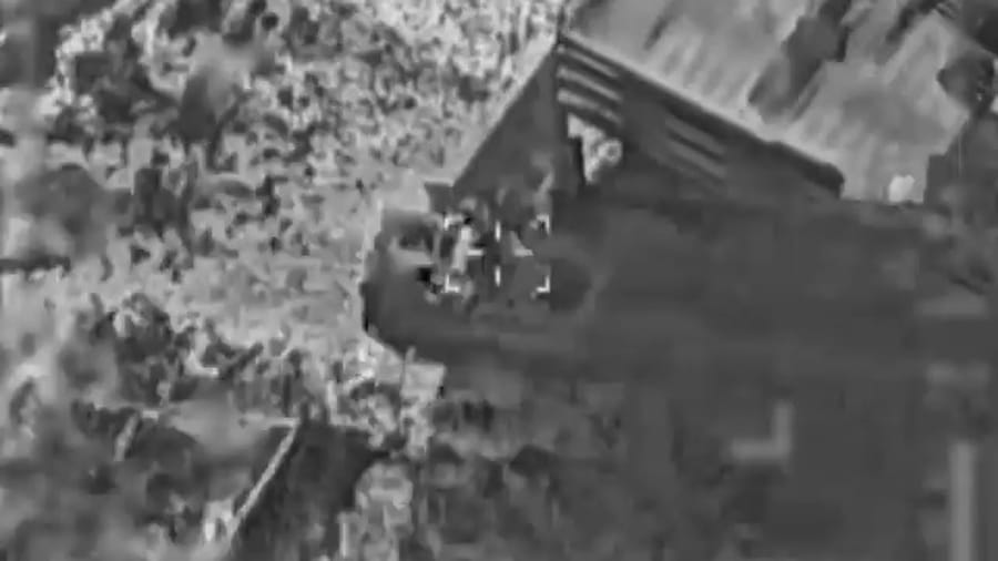 Scenes from IDF strikes on terrorists from the air and sea.