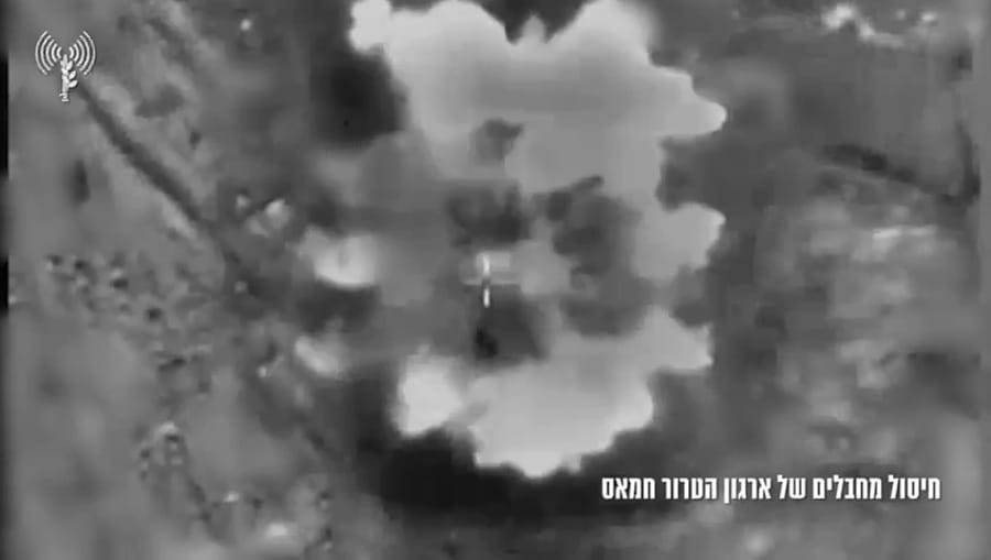 Collection of IDF strike footage in Gaza.